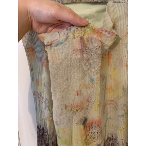 Free People// beaded/print tube top - Picture 4 of 7